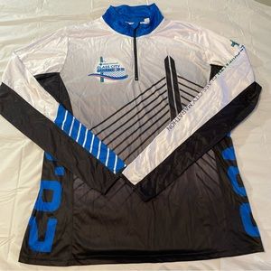 Glass City Marathon Toledo Roadrunners Club Leslie Jordan Cheetah Dri 1/4 Zip